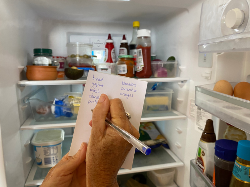 shopping list